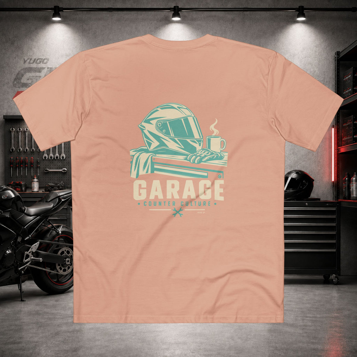 Yugo GP Garage Counter Culture | Back Graphic Tee
