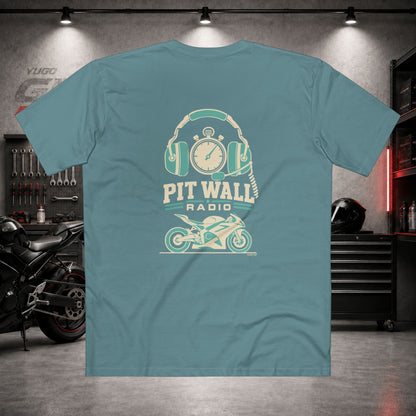 Yugo GP Pit Wall Radio | Back Graphic Tee