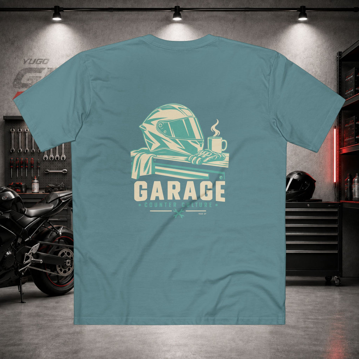 Yugo GP Garage Counter Culture | Back Graphic Tee
