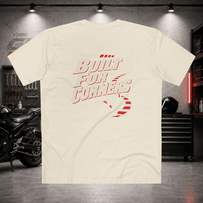 Yugo GP Built for Corners | Back Graphic Tee