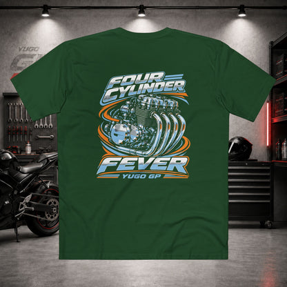 Yugo GP Four Cylinder Fever | Back Graphic Tee