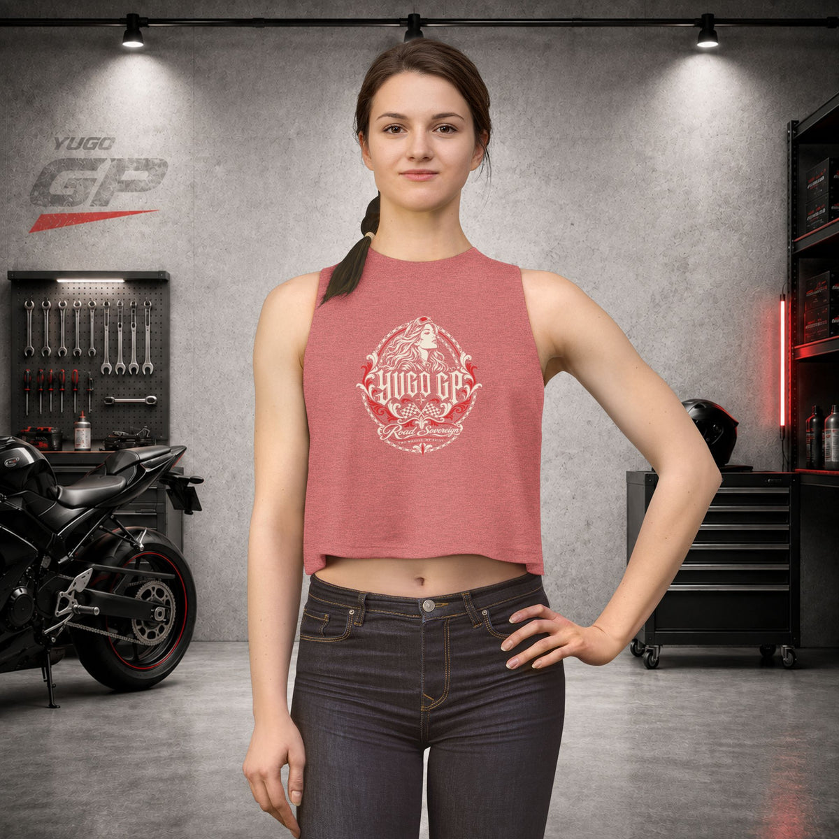 Yugo GP Road Sovereign | Her Crop Tank