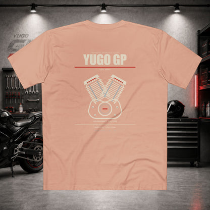 Yugo GP Twin Works | Back Graphic Tee