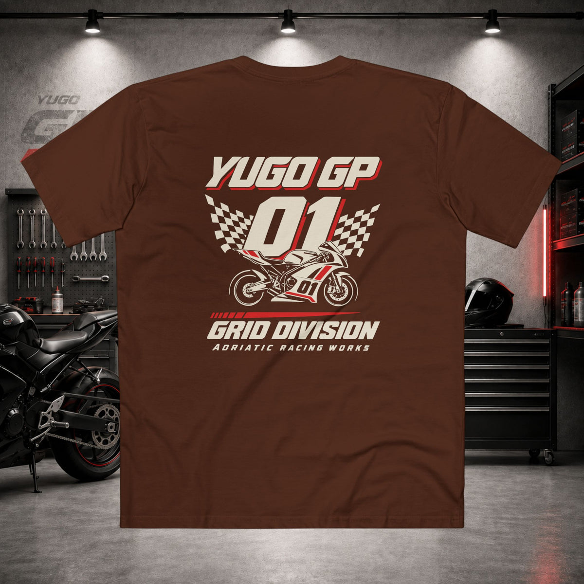 Yugo GP Grid Division | Back Graphic Tee