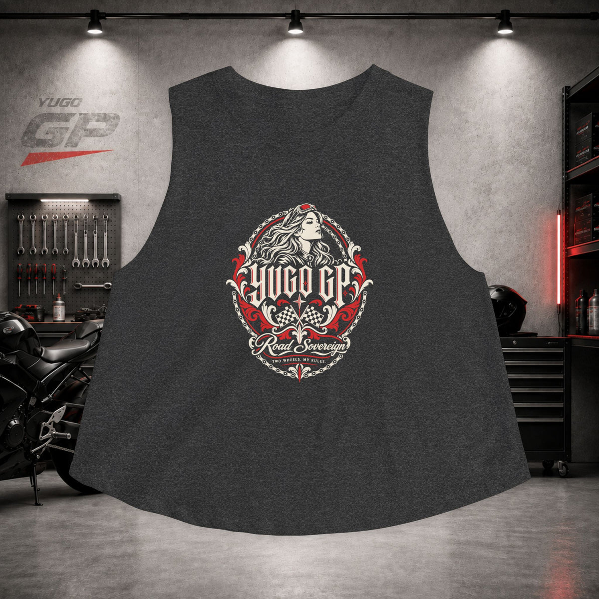 Yugo GP Road Sovereign | Her Crop Tank
