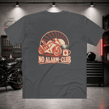 Yugo GP No Alarm Club | Back Graphic Tee