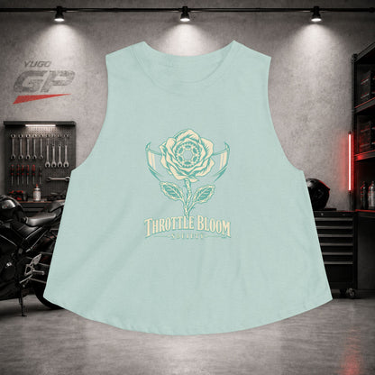 Yugo GP Throttle Bloom Society | Her Crop Tank