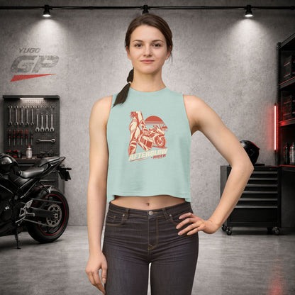 Yugo GP Afterglow Rider | Her Crop Tank