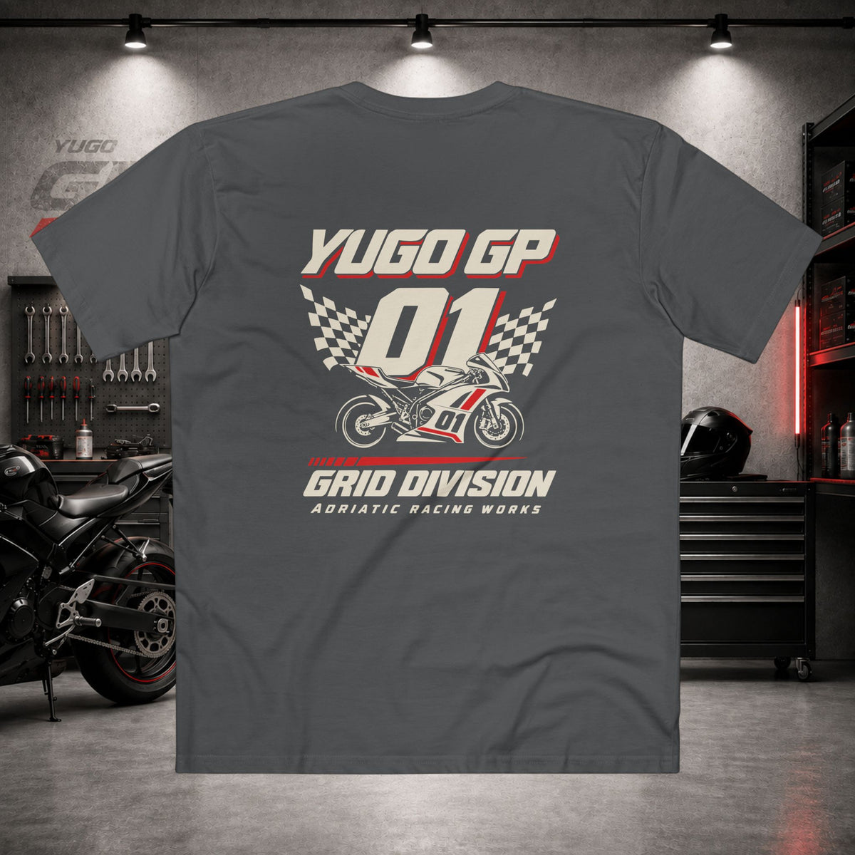Yugo GP Grid Division | Back Graphic Tee