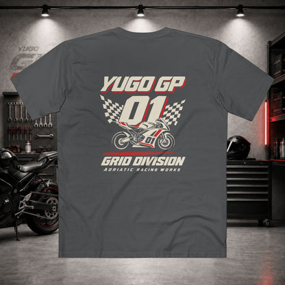 Yugo GP Grid Division | Back Graphic Tee