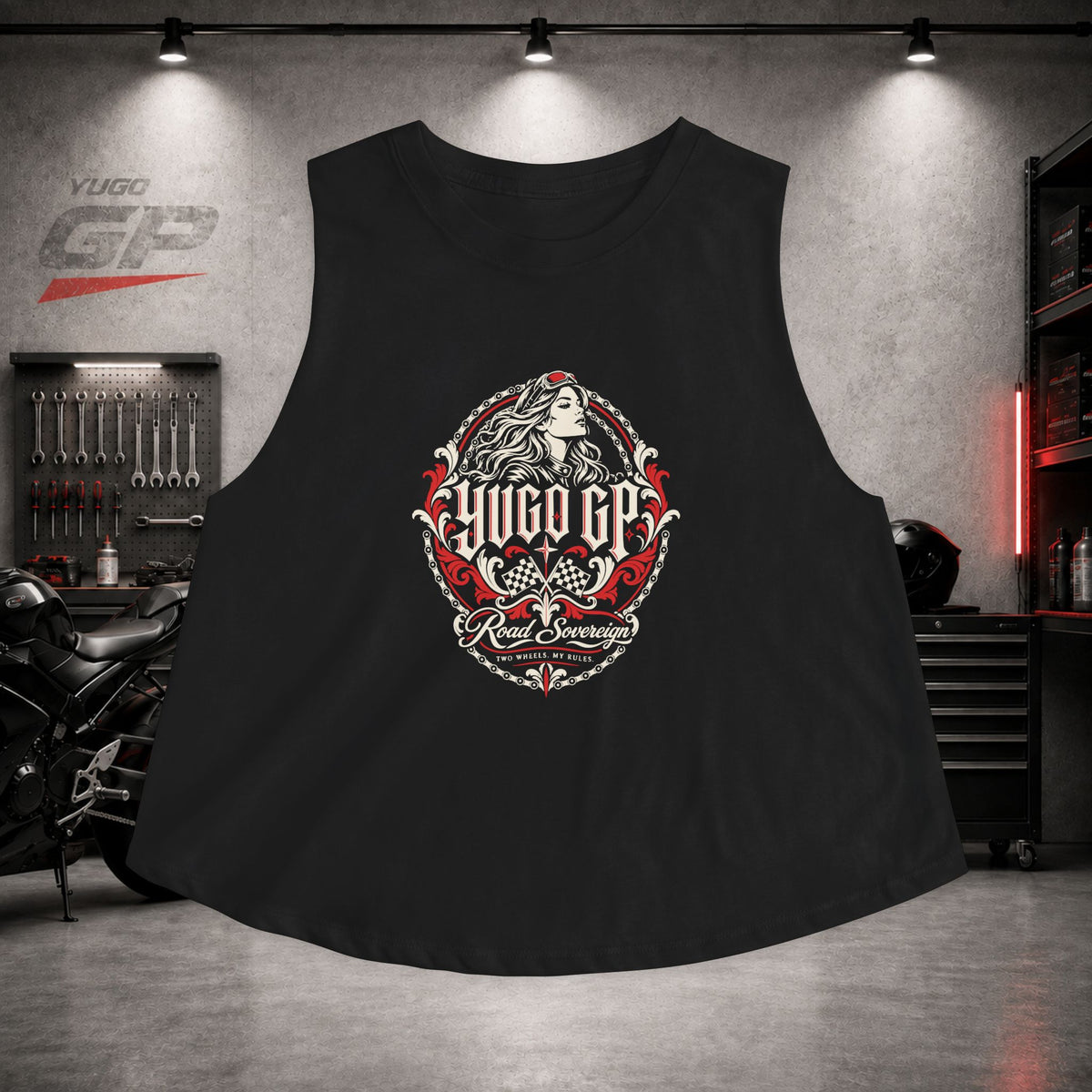 Yugo GP Road Sovereign | Her Crop Tank