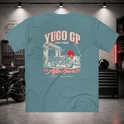 Yugo GP Gulf Coast After Hours | Back Graphic Tee