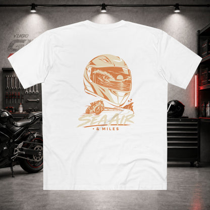 Yugo GP Sea Air & Miles | Back Graphic Tee