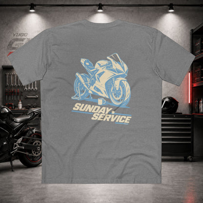 Yugo GP Sunday Service | Back Graphic Tee