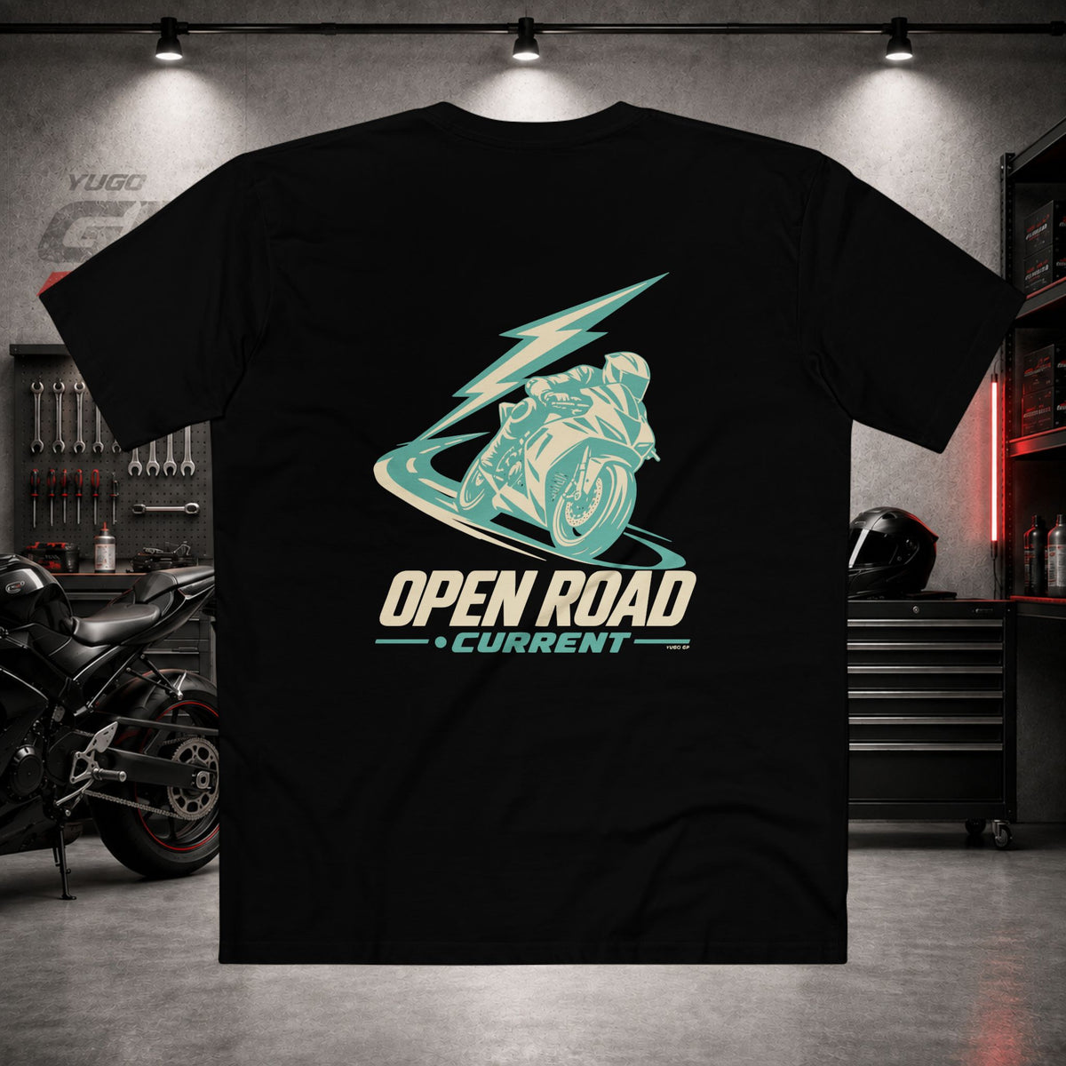 Yugo GP Open Road Current | Back Graphic Tee