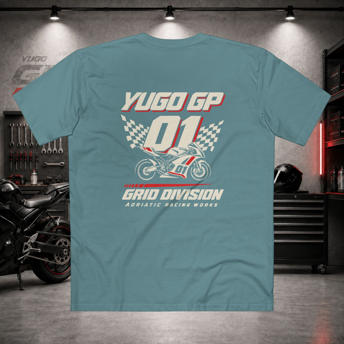 Yugo GP Grid Division | Back Graphic Tee