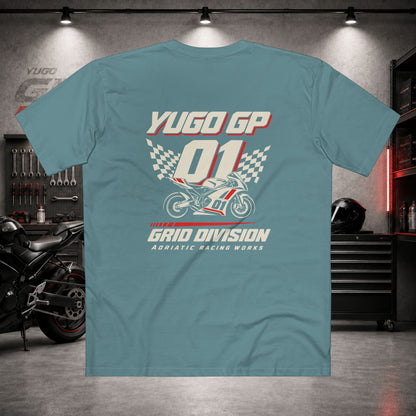 Yugo GP Grid Division | Back Graphic Tee