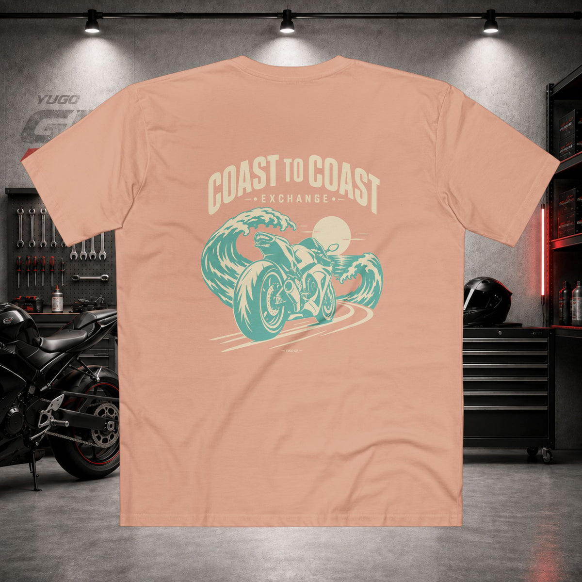 Yugo GP Coast to Coast Exchange | Back Graphic Tee