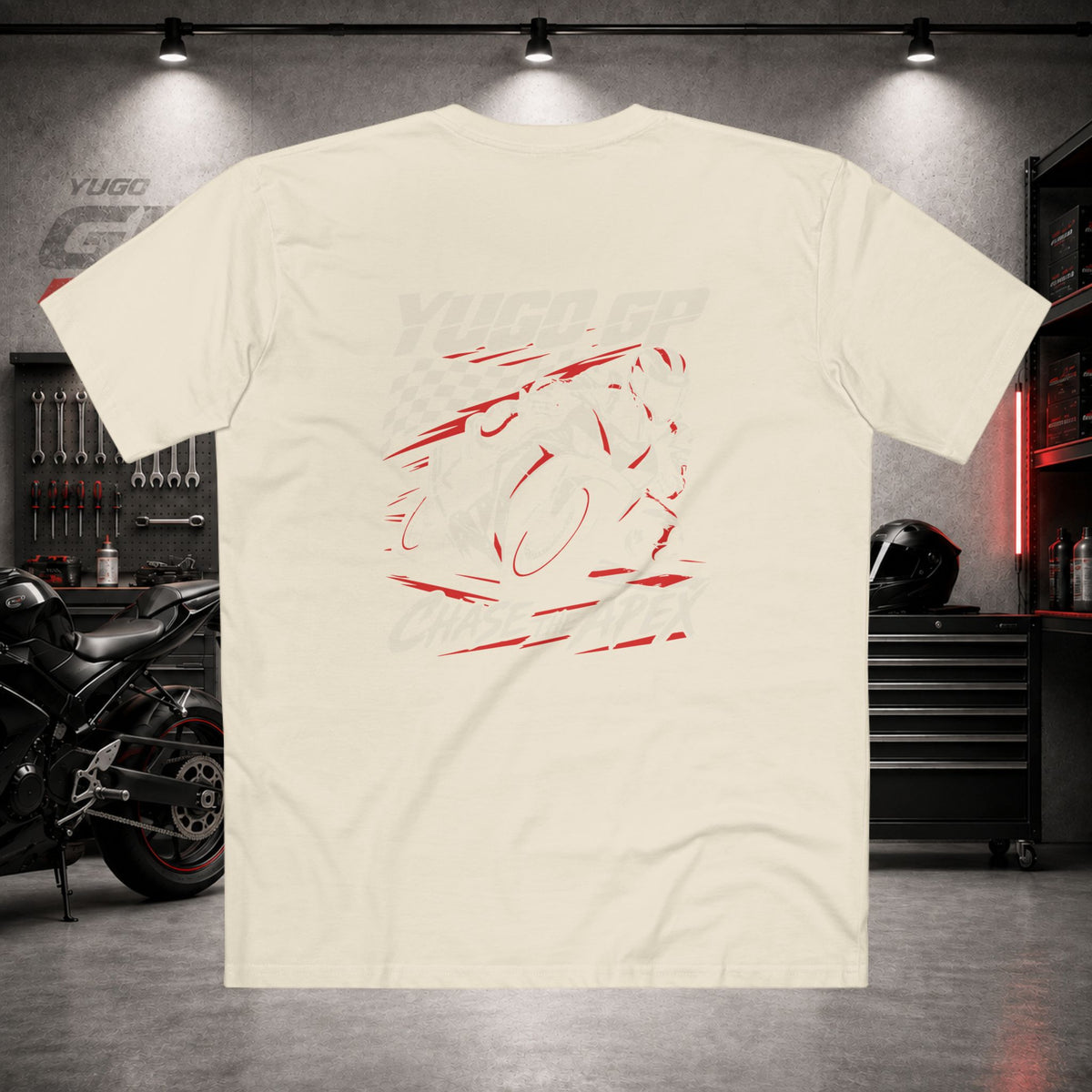 Yugo GP Chase the Apex | Back Graphic Tee