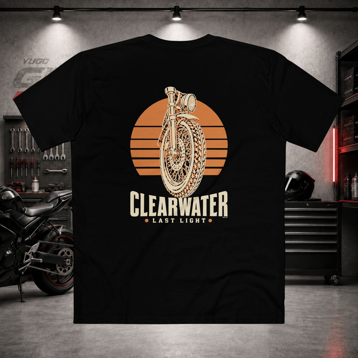 Yugo GP Clearwater Last Light | Back Graphic Tee