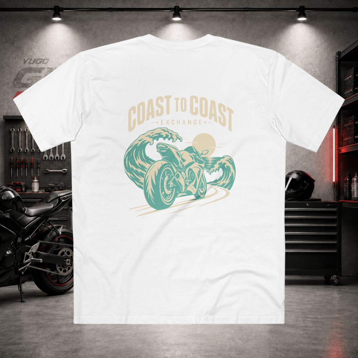 Yugo GP Coast to Coast Exchange | Back Graphic Tee