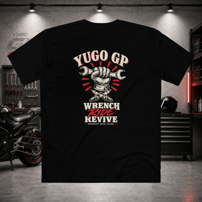 Yugo GP Wrench Ride Revive | Back Graphic Tee
