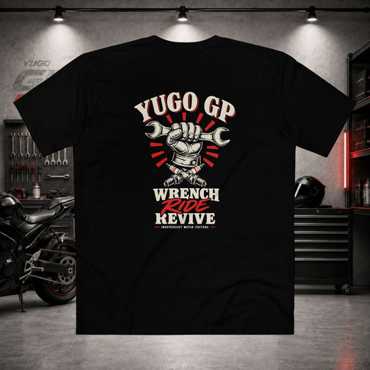 Yugo GP Wrench Ride Revive | Back Graphic Tee
