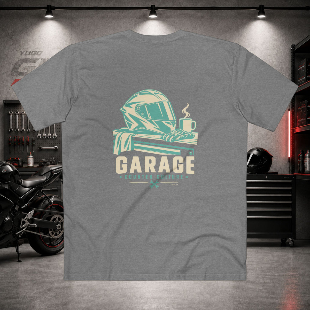 Yugo GP Garage Counter Culture | Back Graphic Tee