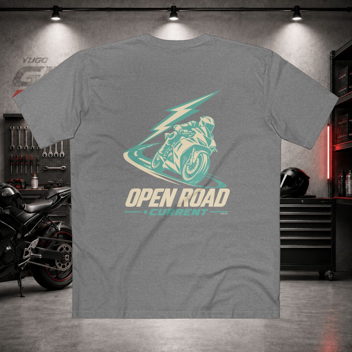 Yugo GP Open Road Current | Back Graphic Tee