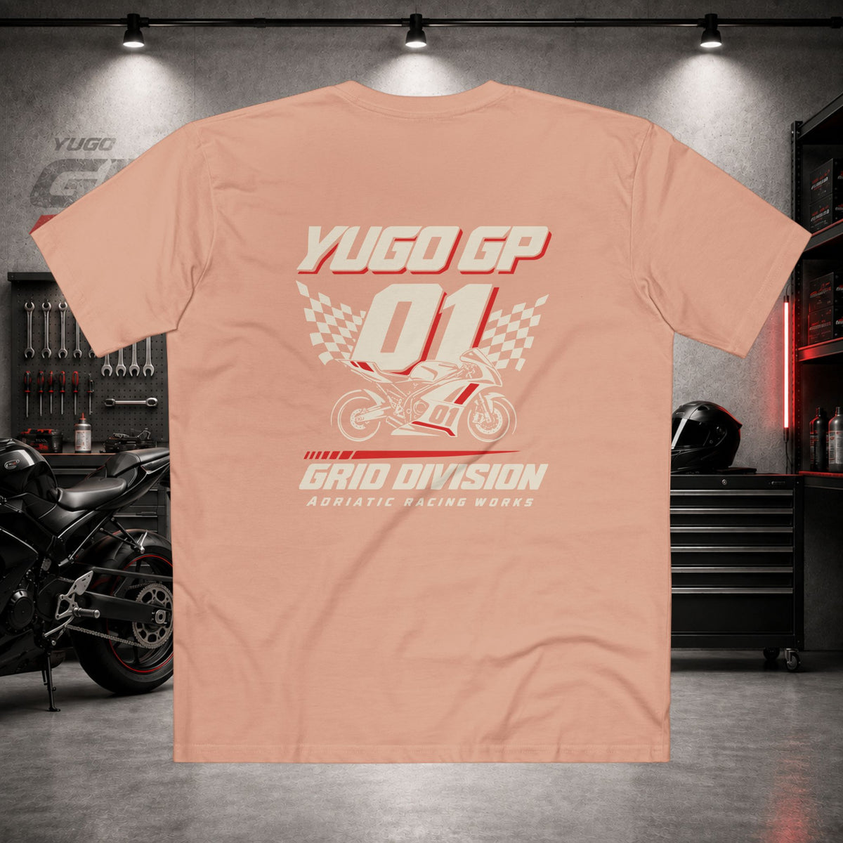 Yugo GP Grid Division | Back Graphic Tee