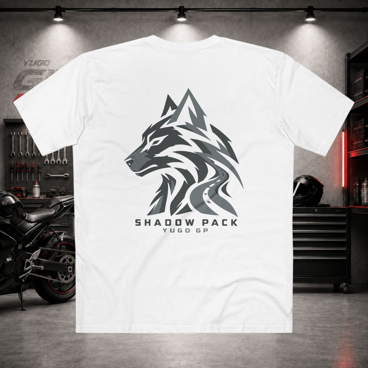 Yugo GP Shadow Pack | Back Graphic Tee