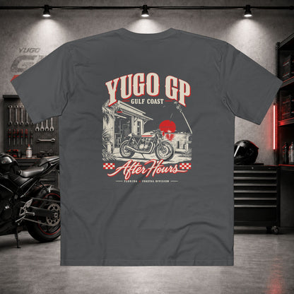 Yugo GP Gulf Coast After Hours | Back Graphic Tee