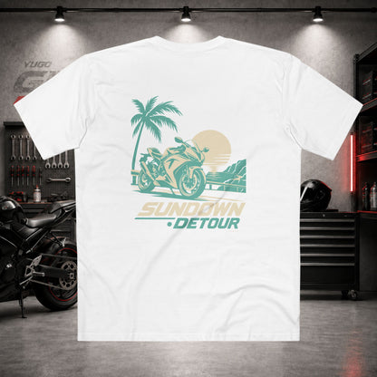 Yugo GP Sundown Detour | Back Graphic Tee