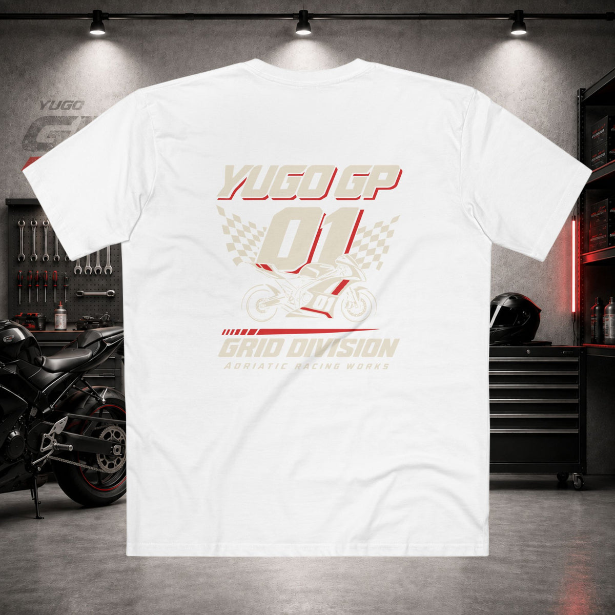 Yugo GP Grid Division | Back Graphic Tee