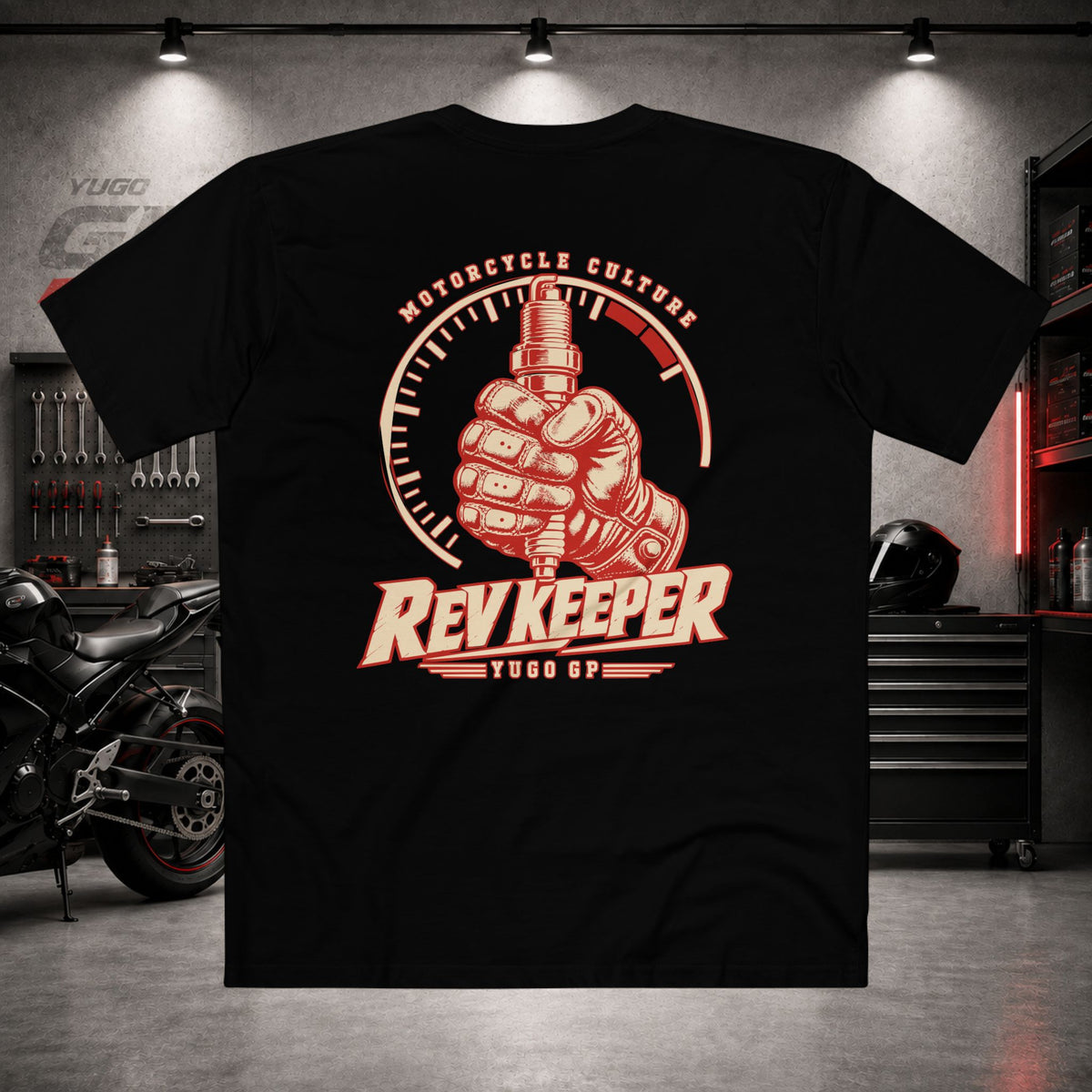 Yugo GP Rev Keeper | Back Graphic Tee