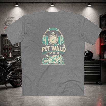 Yugo GP Pit Wall Radio | Back Graphic Tee