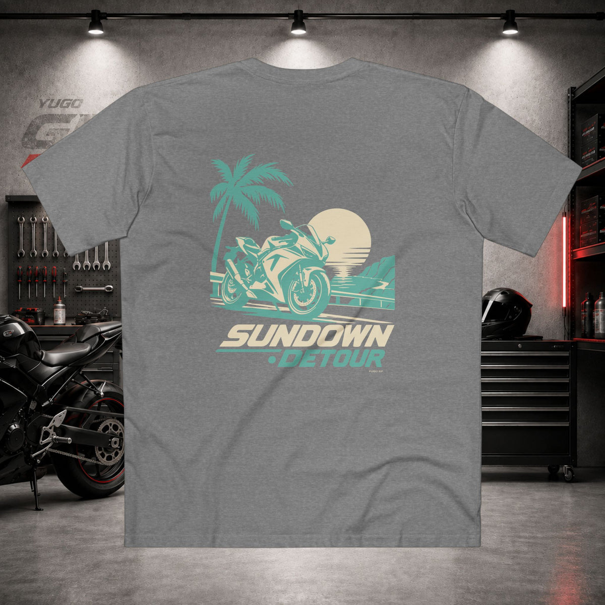 Yugo GP Sundown Detour | Back Graphic Tee