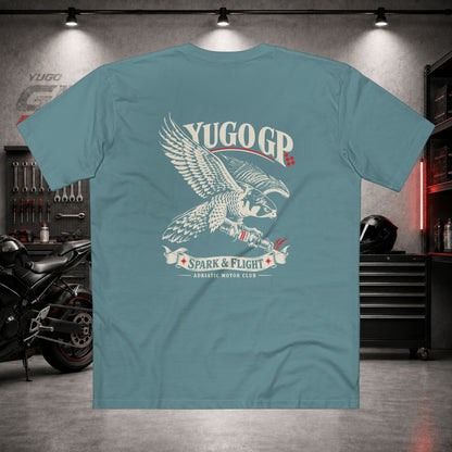 Yugo GP Spark & Flight | Back Graphic Tee