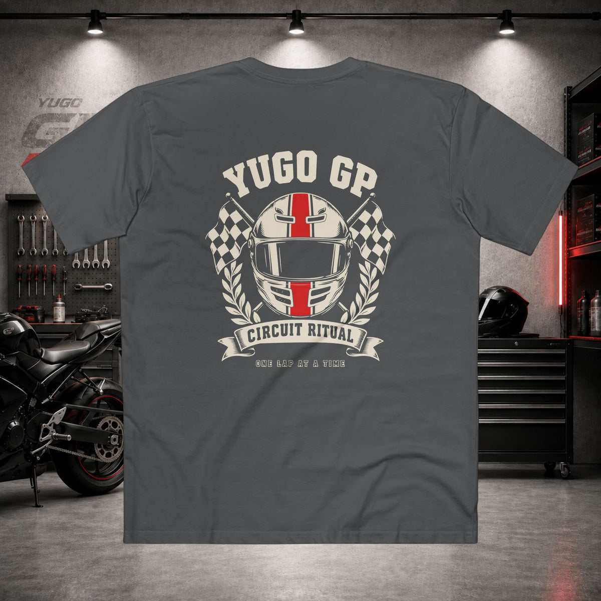 Yugo GP Circuit Ritual | Back Graphic Tee