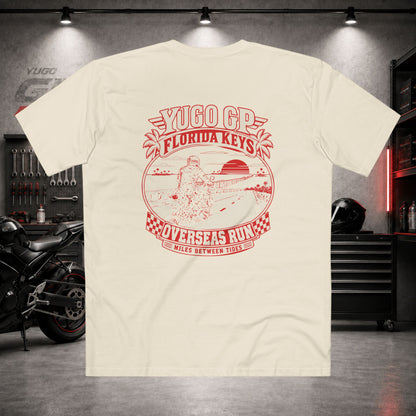 Yugo GP Florida Keys Overseas Run | Back Graphic Tee