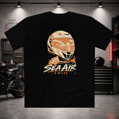 Yugo GP Sea Air & Miles | Back Graphic Tee