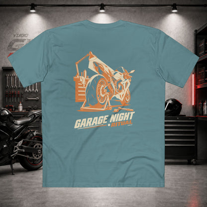 Yugo GP Garage Night Ritual | Back Graphic Tee