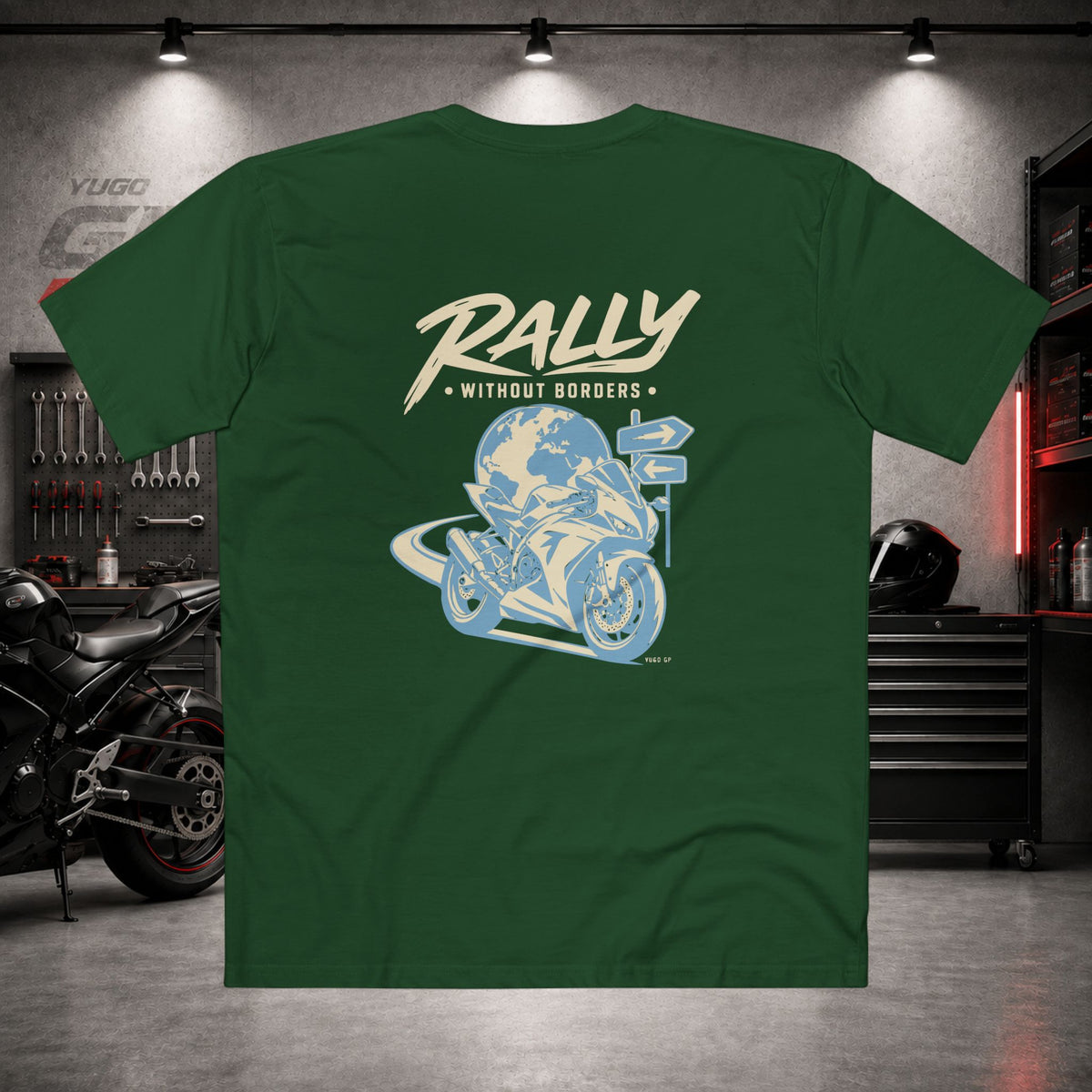 Yugo GP Rally Without Borders | Back Graphic Tee