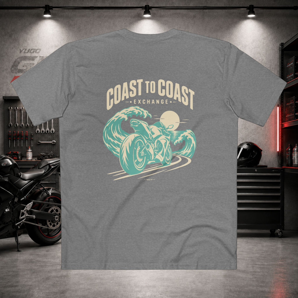 Yugo GP Coast to Coast Exchange | Back Graphic Tee