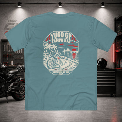 Yugo GP Tampa Bay Skyway Run | Back Graphic Tee