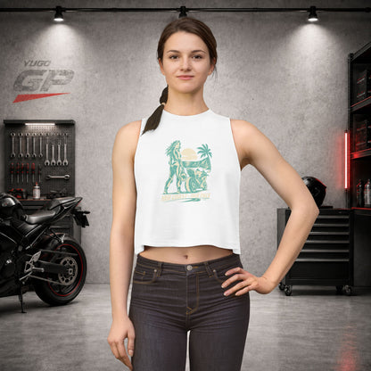 Yugo GP Her Coast Her Pace | Her Crop Tank