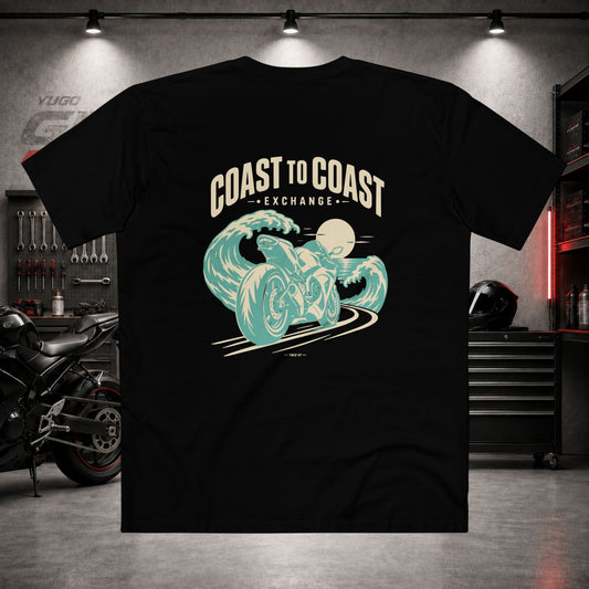 Yugo GP Coast to Coast Exchange | Back Graphic Tee
