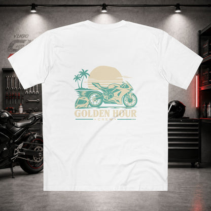 Yugo GP Golden Hour Crew | Back Graphic Tee