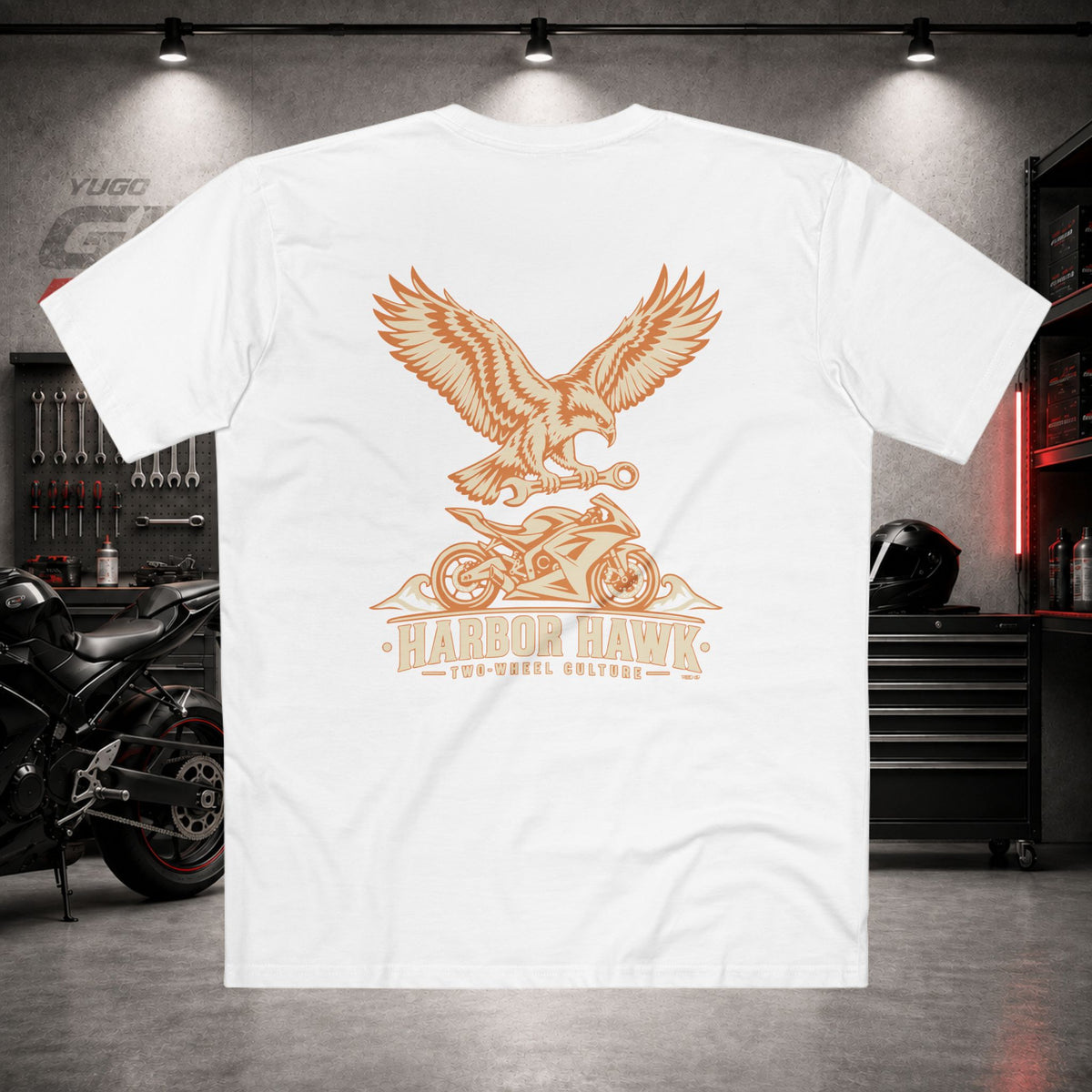 Yugo GP Harbor Hawk | Back Graphic Tee