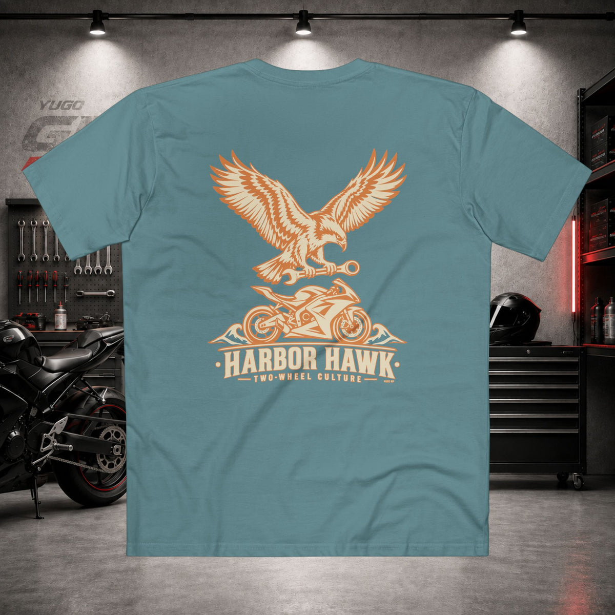 Yugo GP Harbor Hawk | Back Graphic Tee